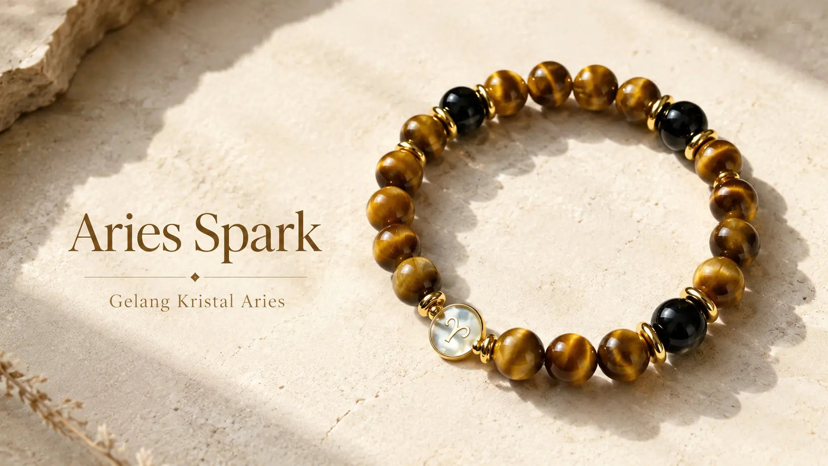 Gelang Kristal Aries: Cara Memilih Aries Spark untuk Energi Berani, Hangat, dan Tetap Elegan