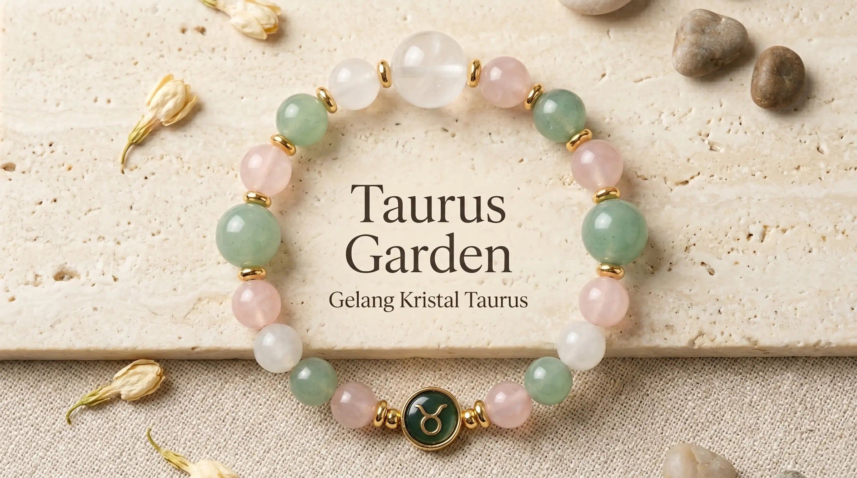 Gelang Kristal Taurus: Cara Memilih Taurus Garden untuk Gaya yang Tenang, Stabil, dan Elegan