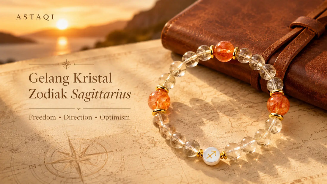Gelang Kristal Zodiak Sagittarius: Karakter, Warna Kristal, dan Desain untuk Energi yang Berani