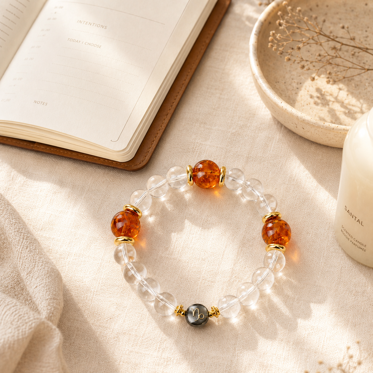 Capricorn Rise | Gelang Kristal Zodiak Capricorn