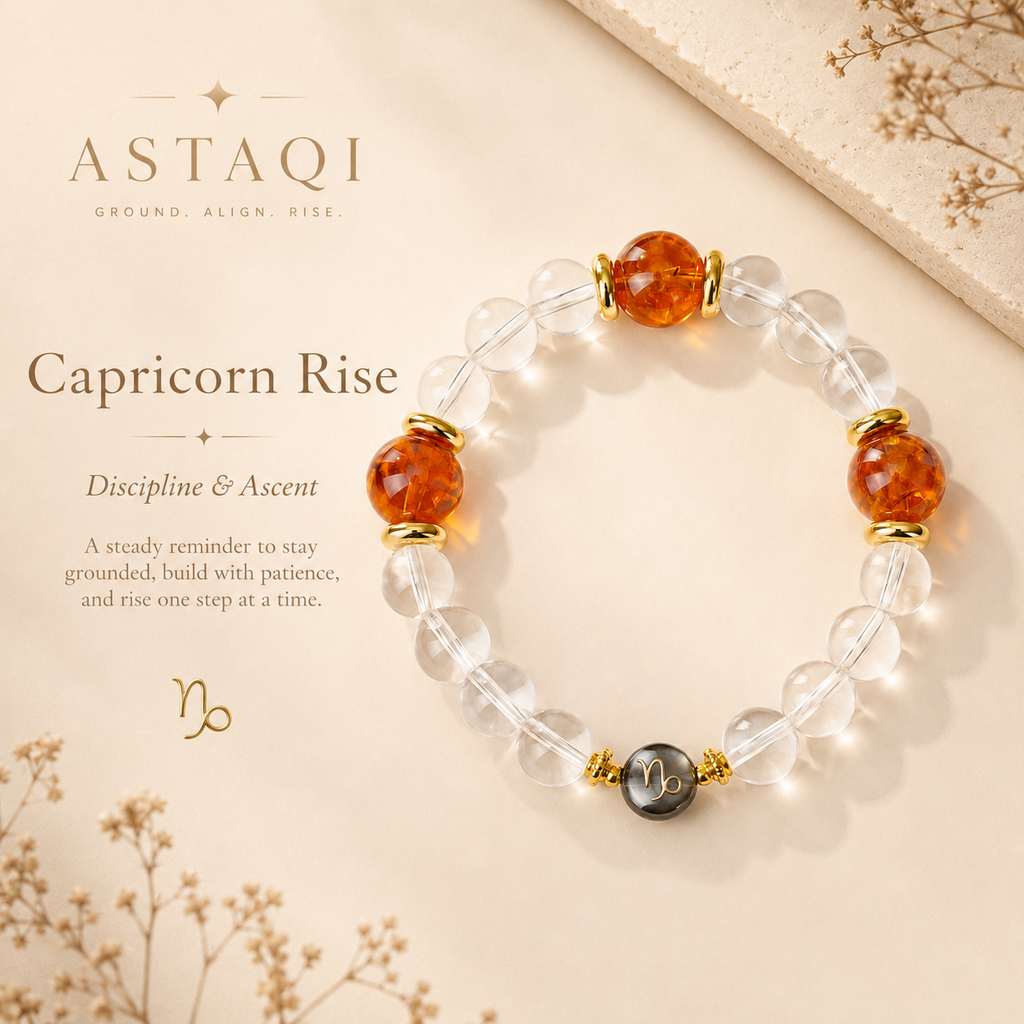 Capricorn Rise | Gelang Kristal Zodiak Capricorn