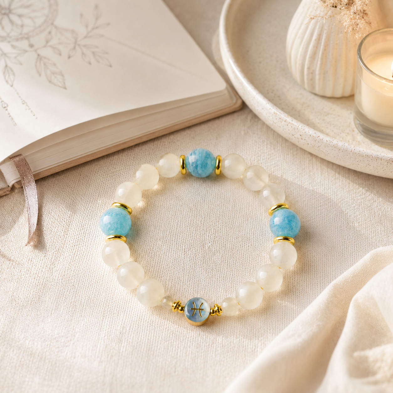Pisces Dream | Gelang Kristal Zodiak Pisces