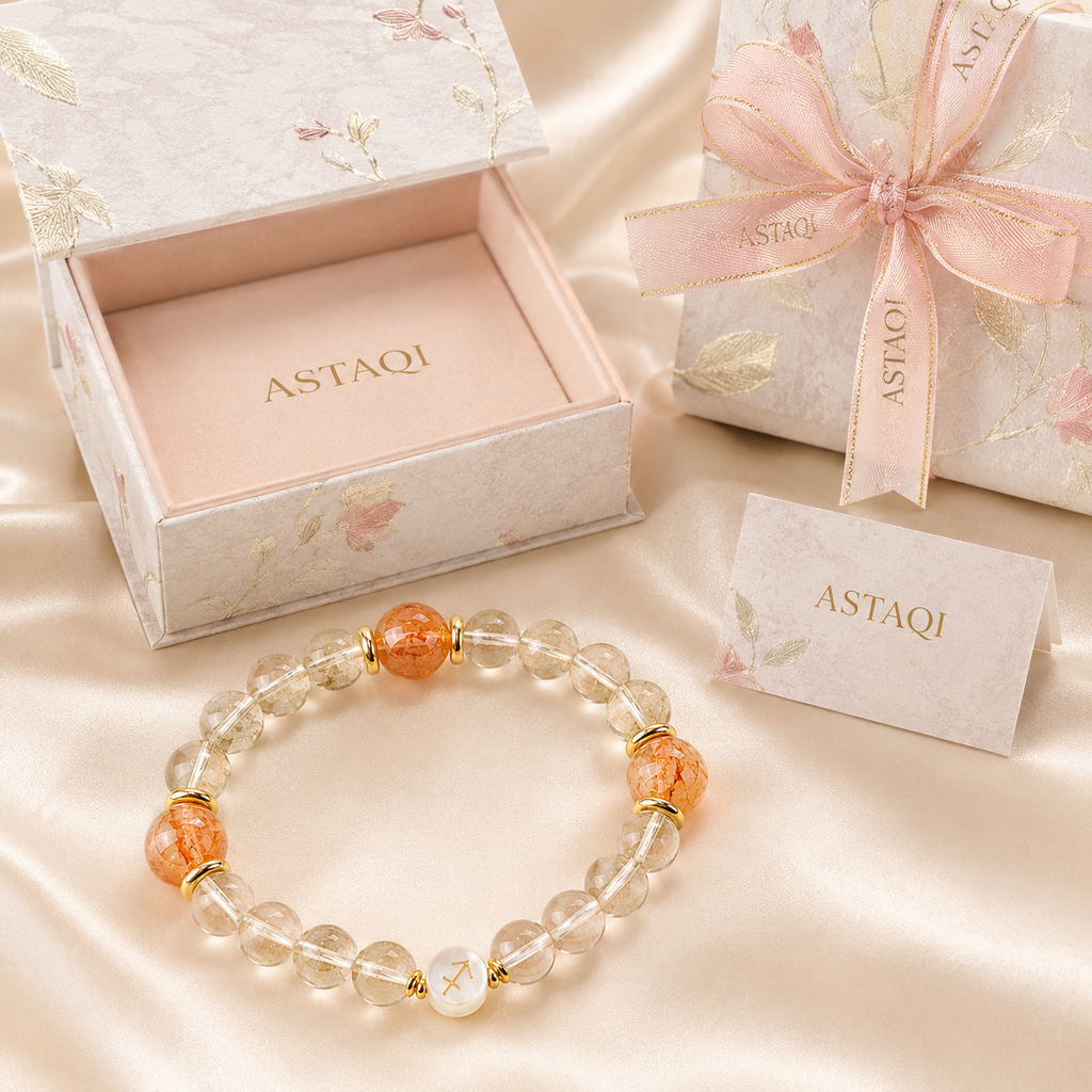 Sagittarius Flame | Gelang Kristal Zodiak Sagittarius