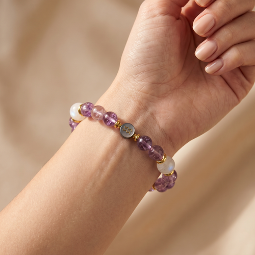 Aquarius Light | Gelang Kristal Zodiak Aquarius