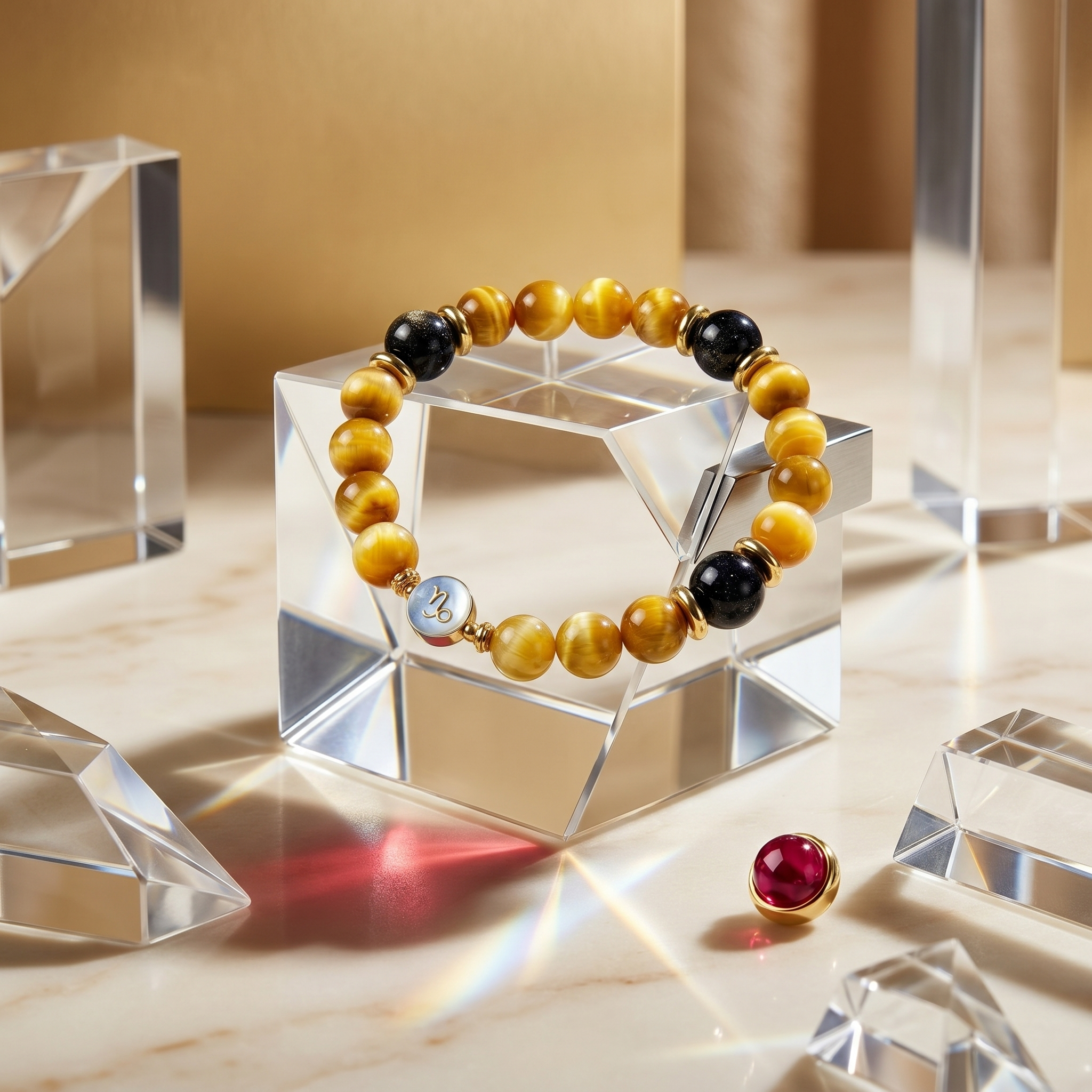 Aries Spark | Gelang Kristal Zodiak Aries