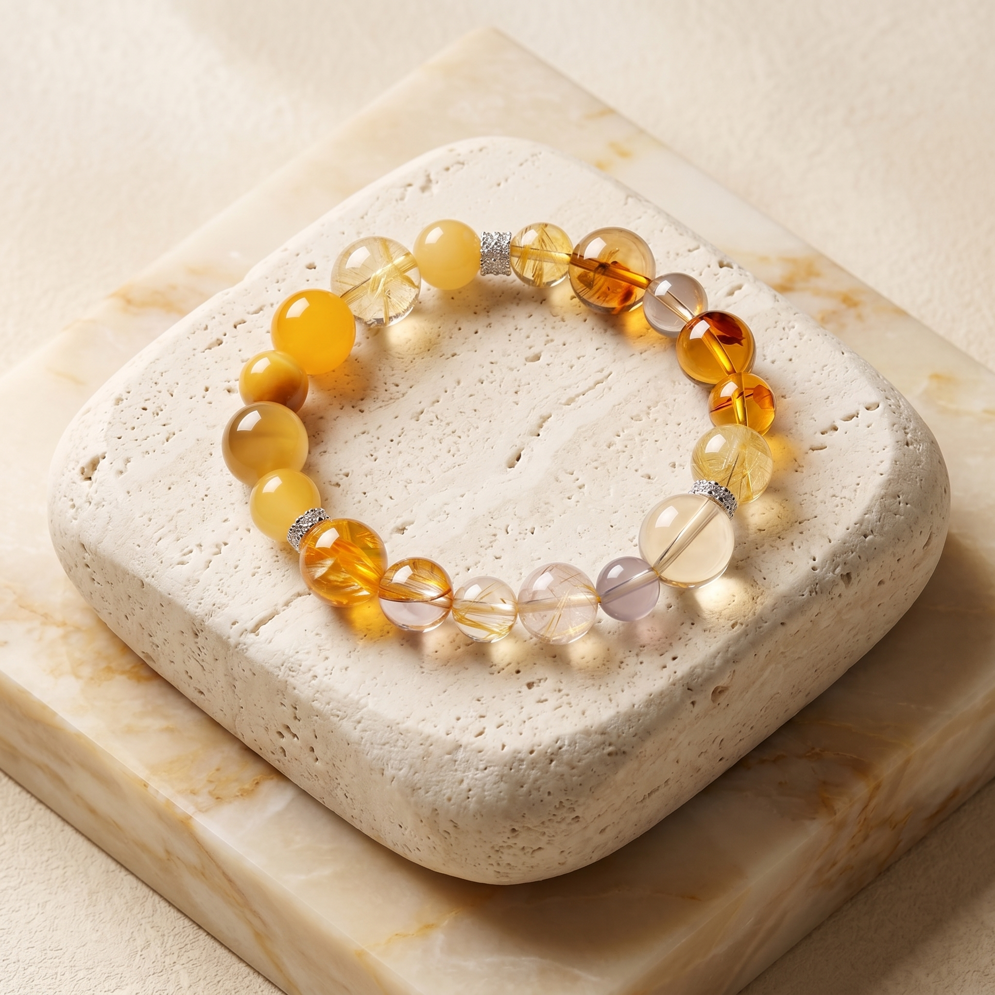 Earth Aura | Gelang Kristal Elemen Tanah