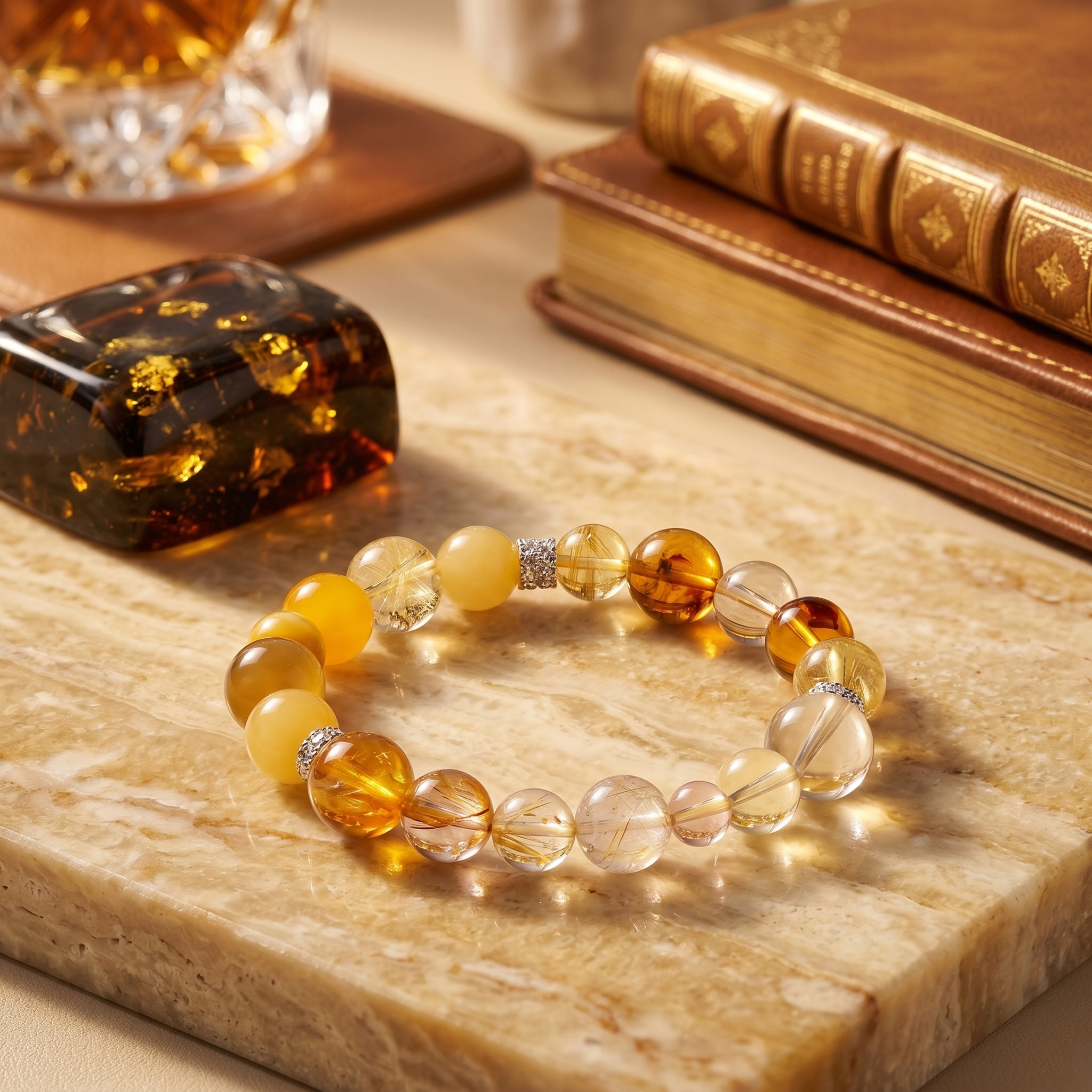 Earth Aura | Gelang Kristal Elemen Tanah