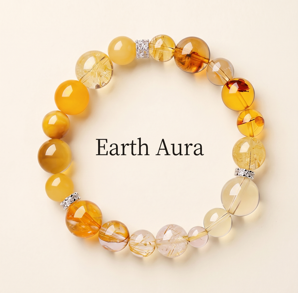 Earth Aura | Gelang Kristal Elemen Tanah