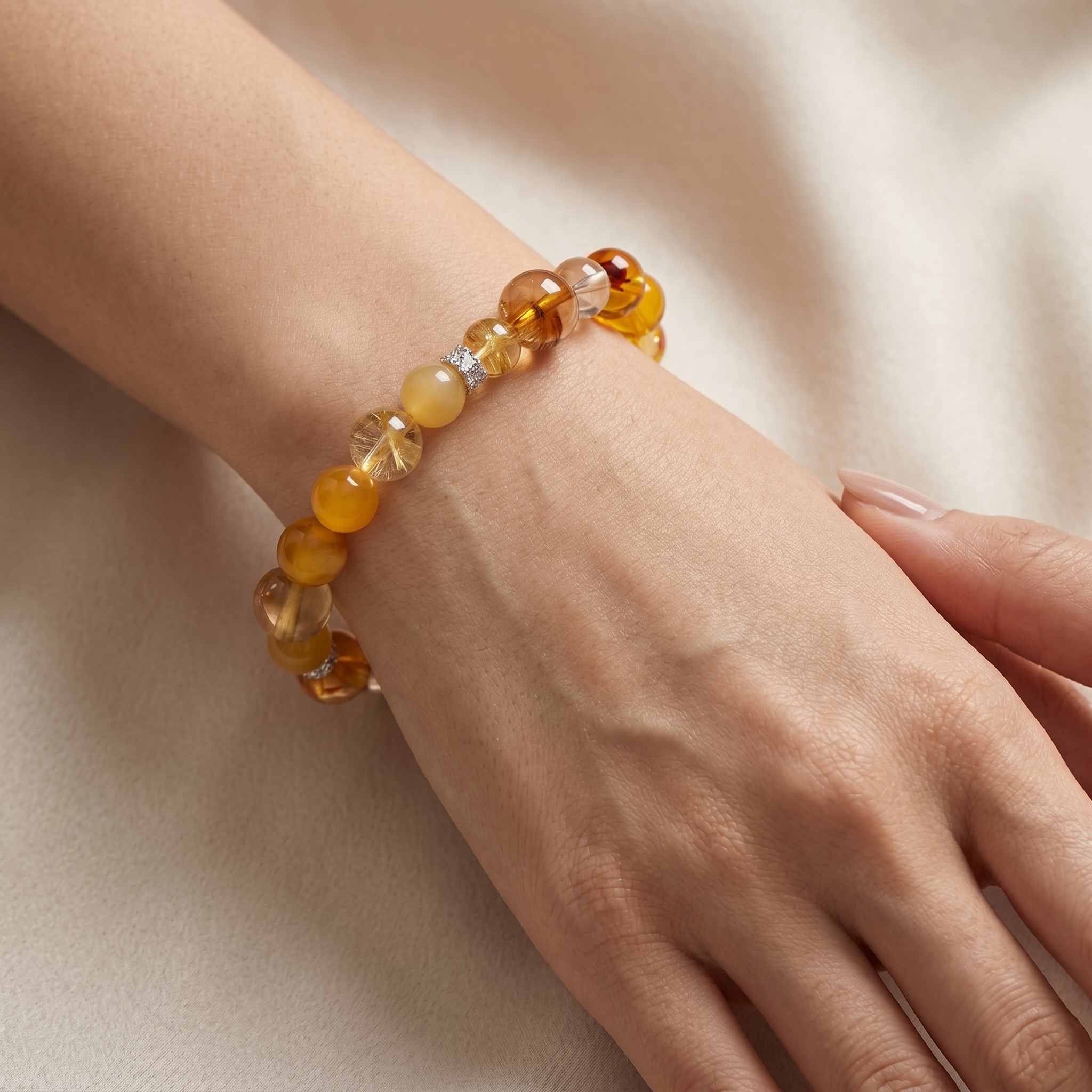 Earth Aura | Gelang Kristal Elemen Tanah