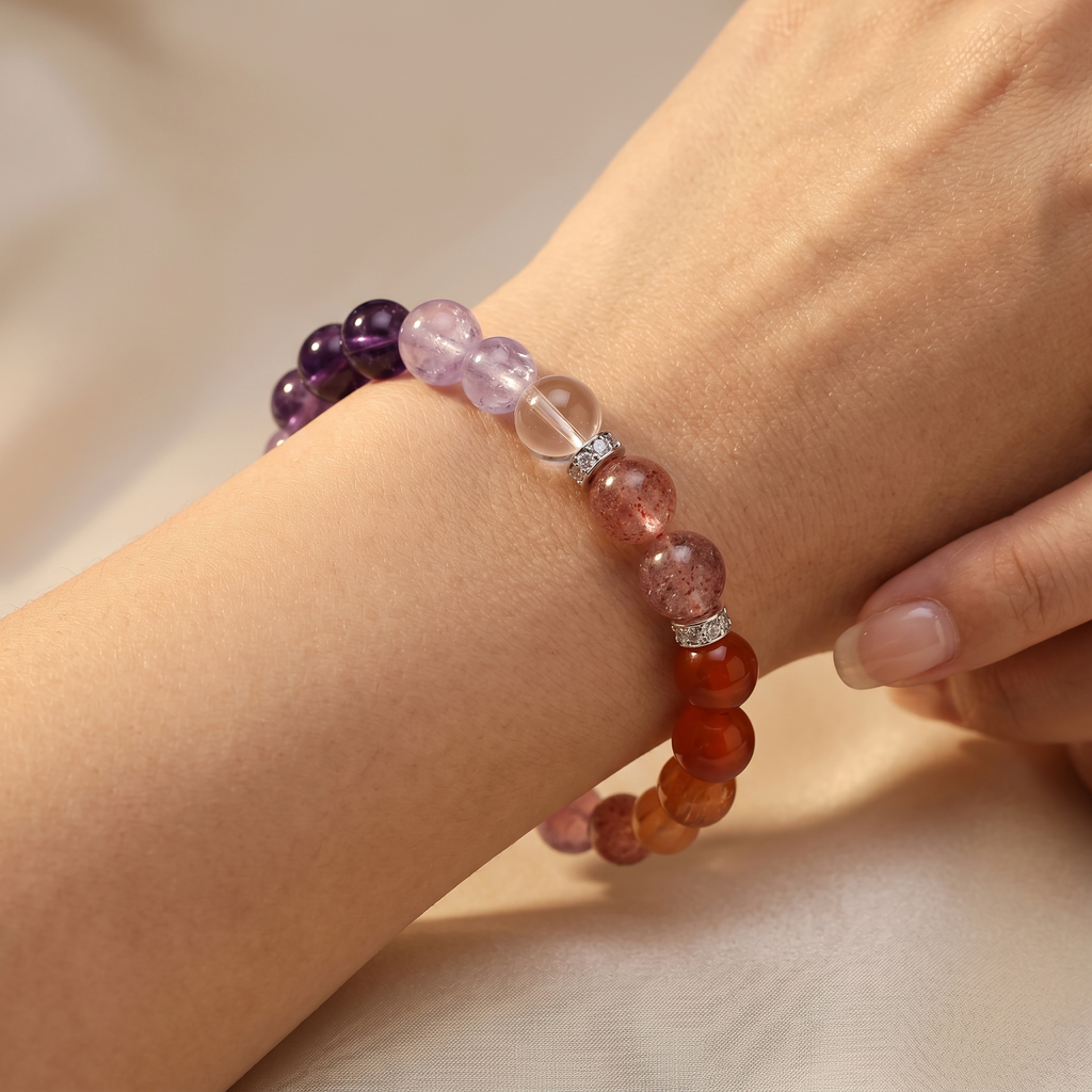 Fire Bloom | Gelang Kristal Elemen Api