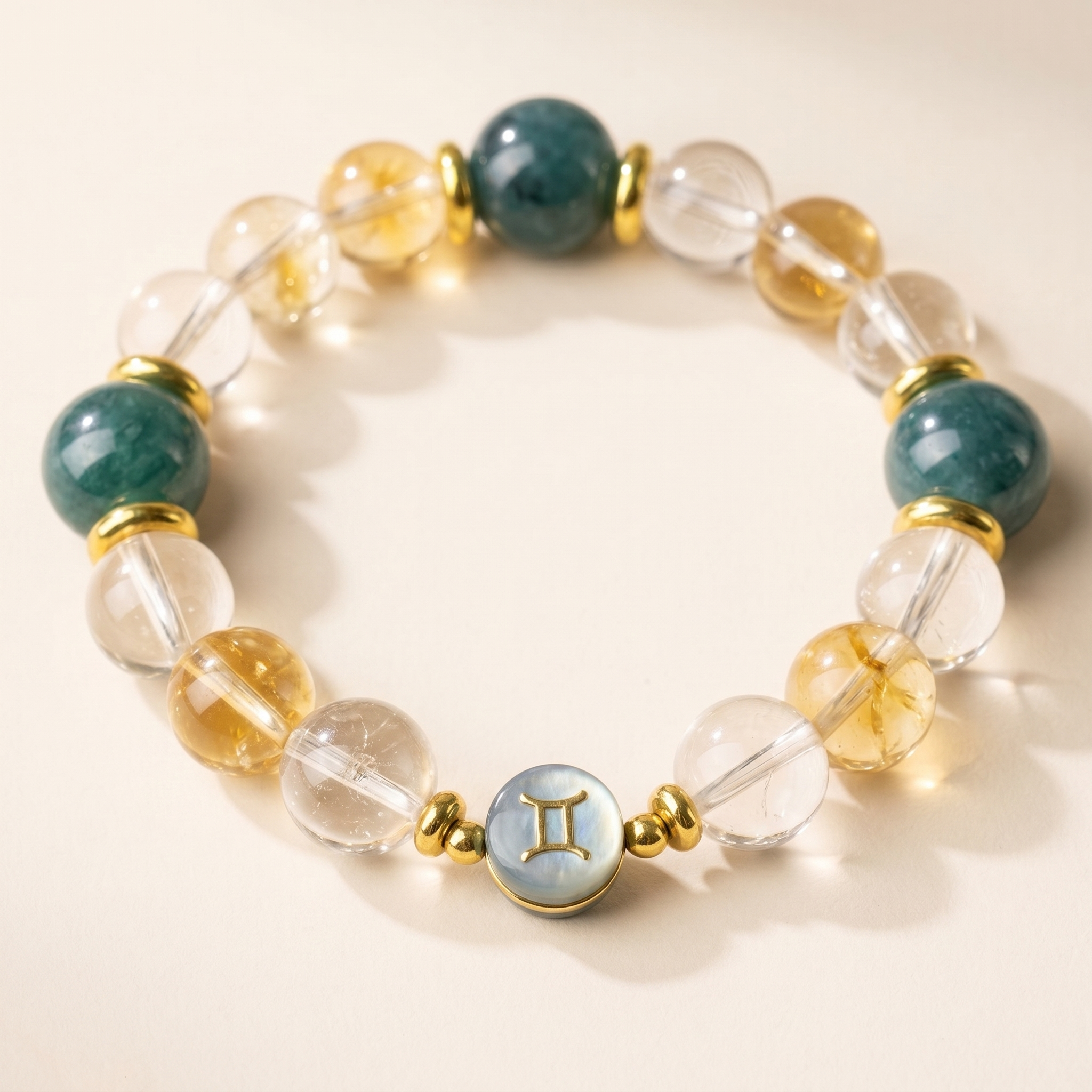 Gemini Link | Gelang Kristal Zodiak Gemini