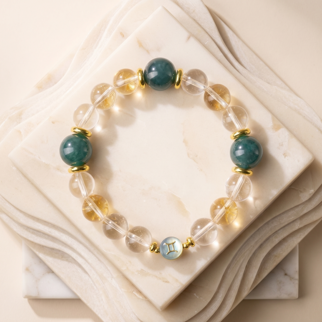 Gemini Link | Gelang Kristal Zodiak Gemini
