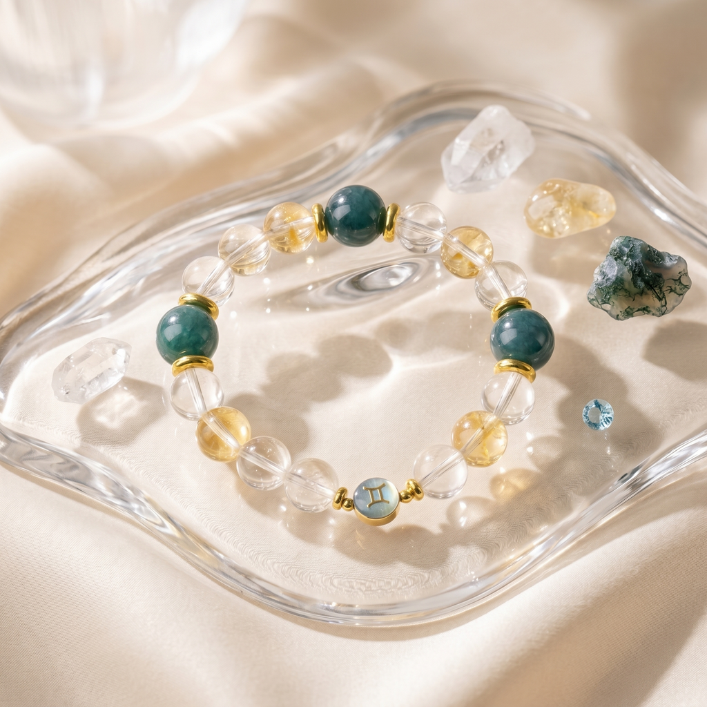 Gemini Link | Gelang Kristal Zodiak Gemini