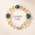 Gemini Link | Gelang Kristal Zodiak Gemini