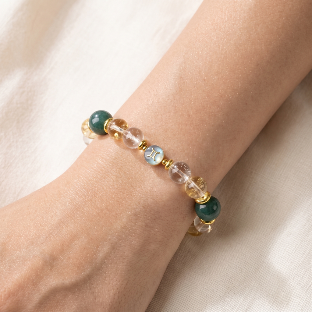 Gemini Link | Gelang Kristal Zodiak Gemini