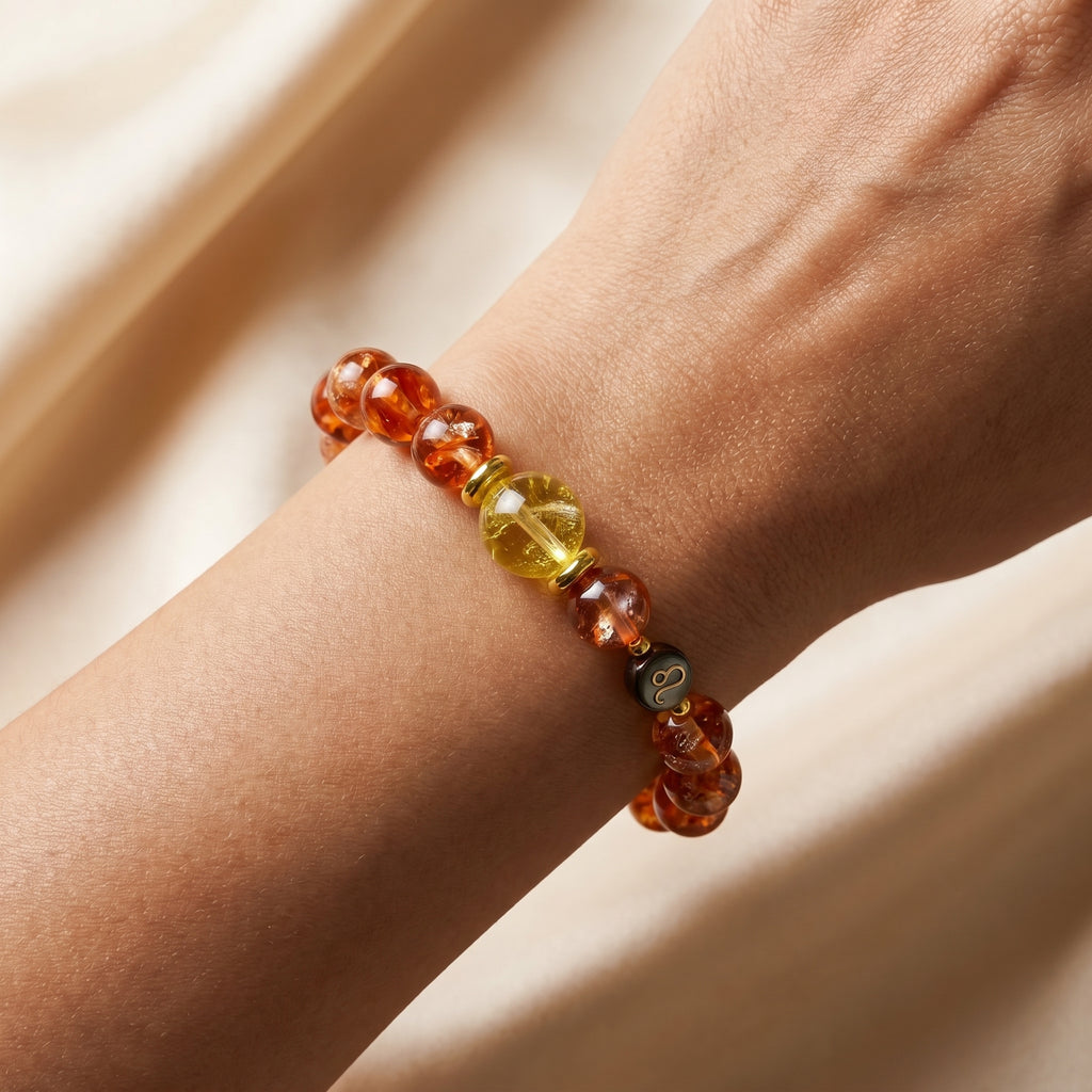 Leo Radiance | Gelang Kristal Zodiak Leo