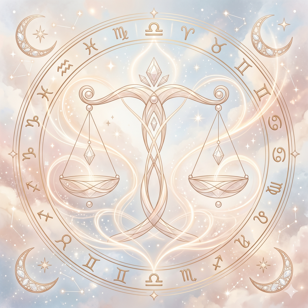 Libra Balance | Gelang Kristal Zodiak Libra