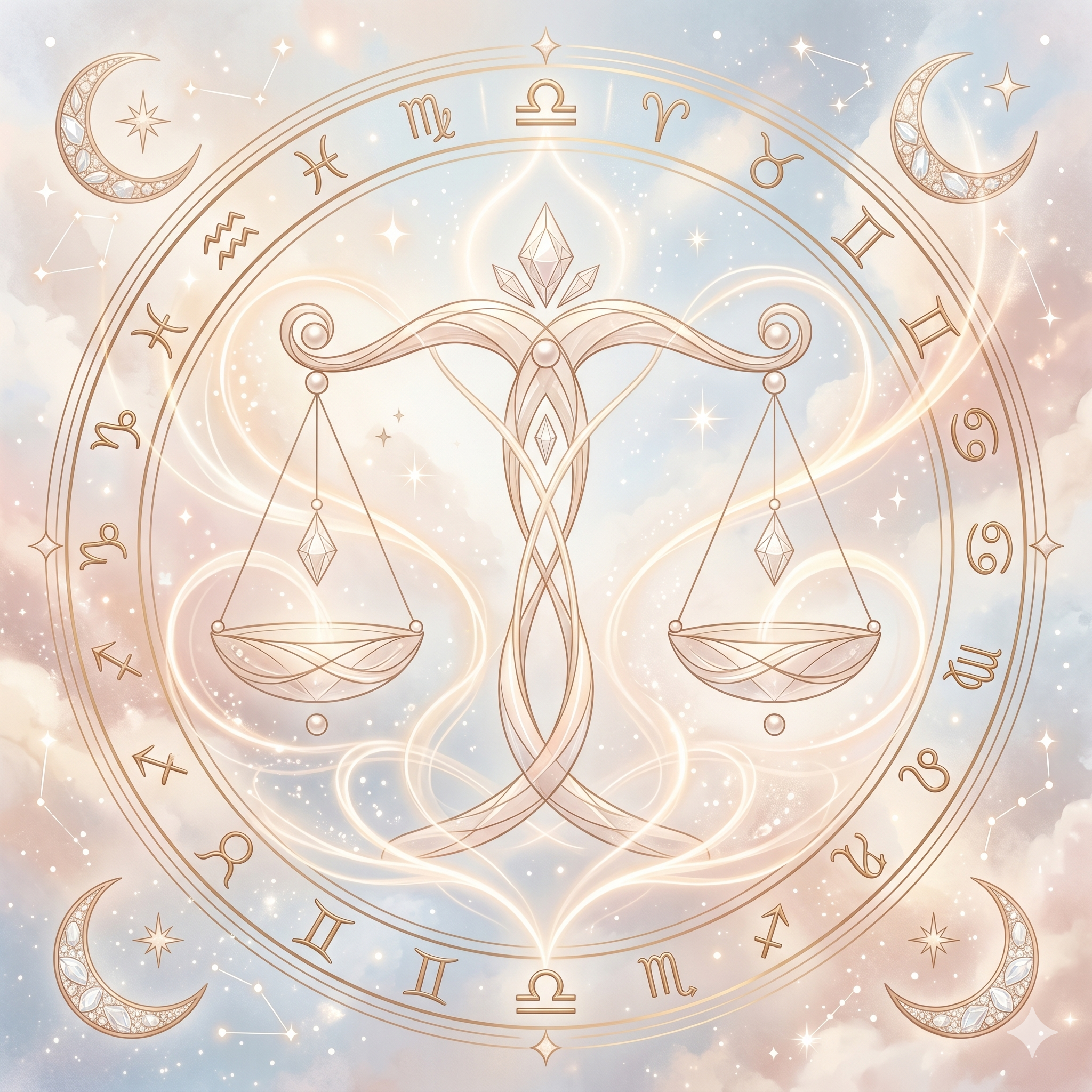 Libra Balance | Gelang Kristal Zodiak Libra