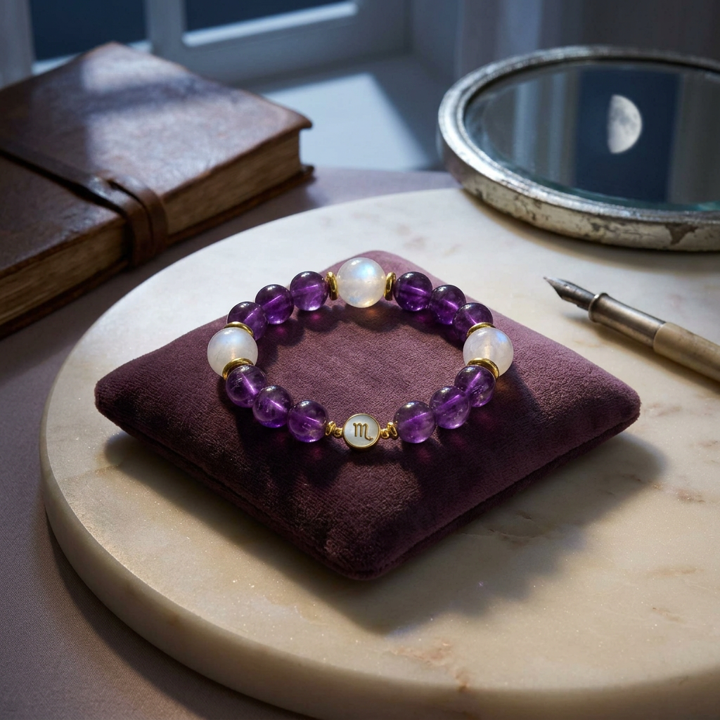 Scorpio Depth | Gelang Kristal Zodiak Scorpio
