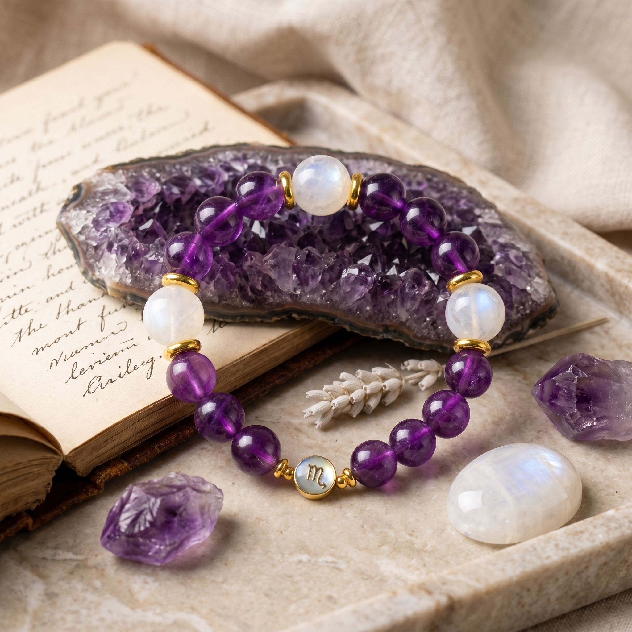Scorpio Depth | Gelang Kristal Zodiak Scorpio