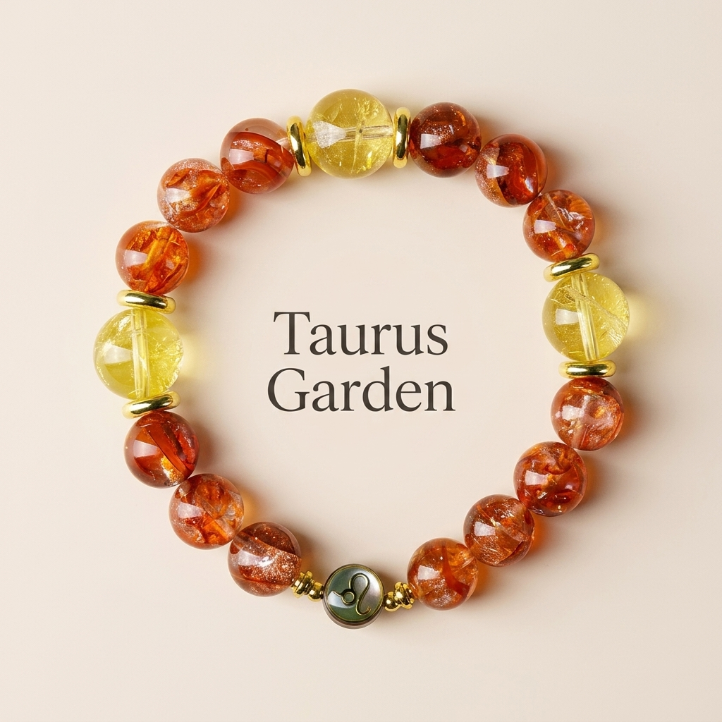 Taurus Garden | Gelang Kristal Zodiak Taurus