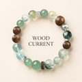 Wood Current | Gelang Kristal Elemen Kayu